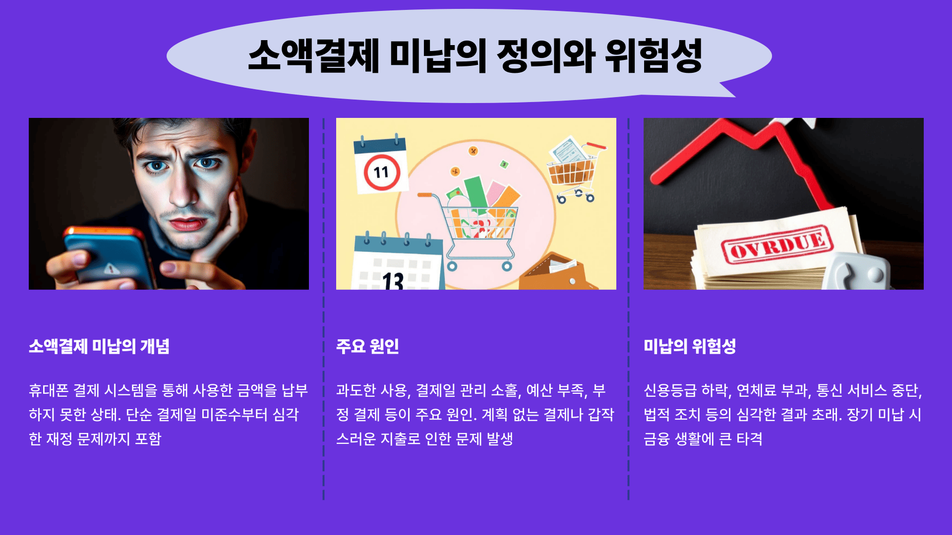 소액결제 미납